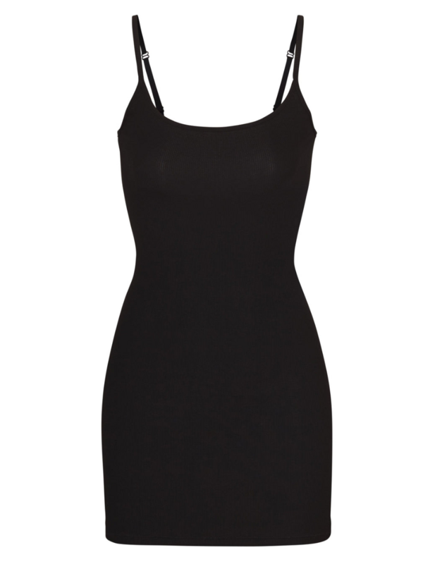 Mini vestido Bodycon sem mangas LW para mulheres, vestido preto Cami, vestidos de festa club, roupas femininas, plus size