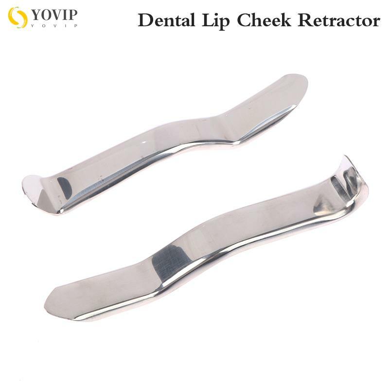 1PC Dental Lip Cheek Retractor S form Edelstahl Chirurgische Implantat Mund Opener Instrument Zahnarzt Werkzeuge Lip Haken Schellen