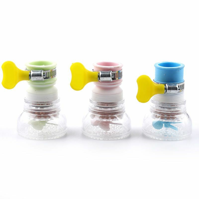 360 ° Roterende Kraan Nozzle Mini Tap Waterzuiveraar Kraan Filter Keuken Splash-Proof Booster Douche Water Filter tap Hoofd