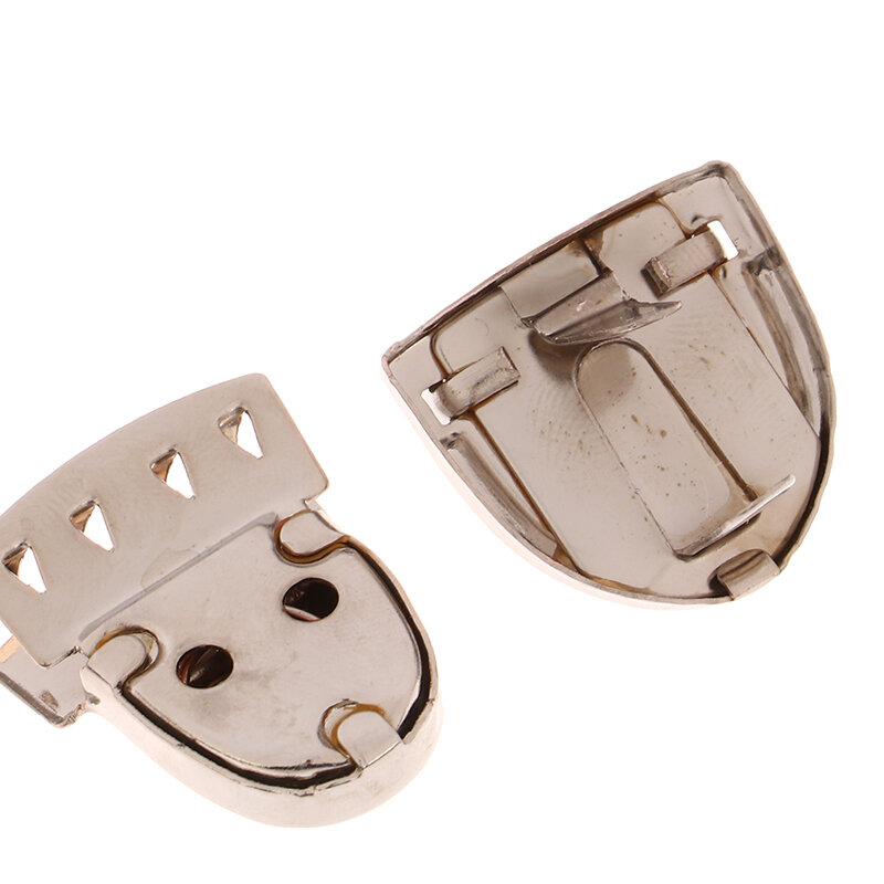 1pc DIY Metal Lock Bag Case Buckle Clasp For Handbags Shoulder Bags Purse Tote Accessories Closures Snap Clasps Craft 26mm