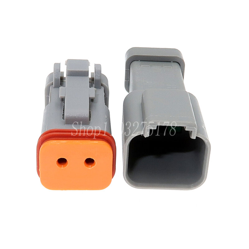 1 Set 2 Pin AT06-2S AT04-2P DT04-2P-E003 DT06-2S-E003 DT Series Car Waterproof Socket Male Female Wire Connector