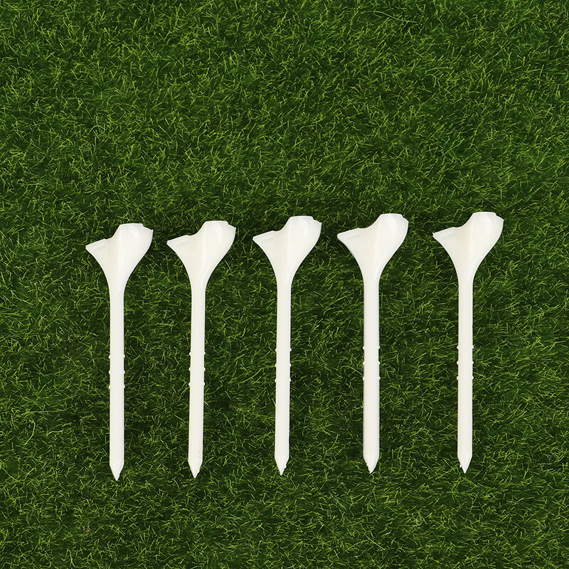 Soporte de plástico ABS para palos de Golf, accesorio de inserción oblicua de 10 grados, reutilizable, para regalo de golfista, 5 piezas