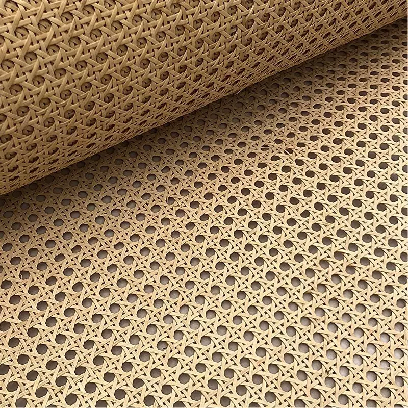 30-55CM Wide Natural Rattan Cane Webbing Sheets Real Indonesia Rattan Roll Wall Decor Furniture DIY Repair Furniture Material