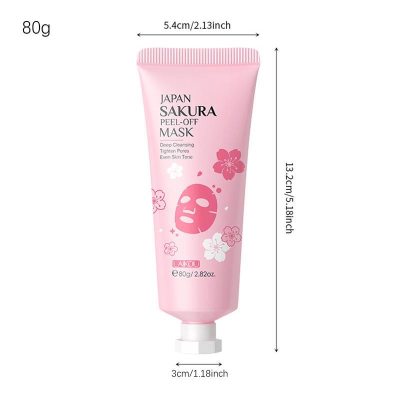Sakura Masquerade 80g mascarilla facial iluminadora, hidratante para una piel radiante y suave, Limpieza Profunda, cuidado de la piel