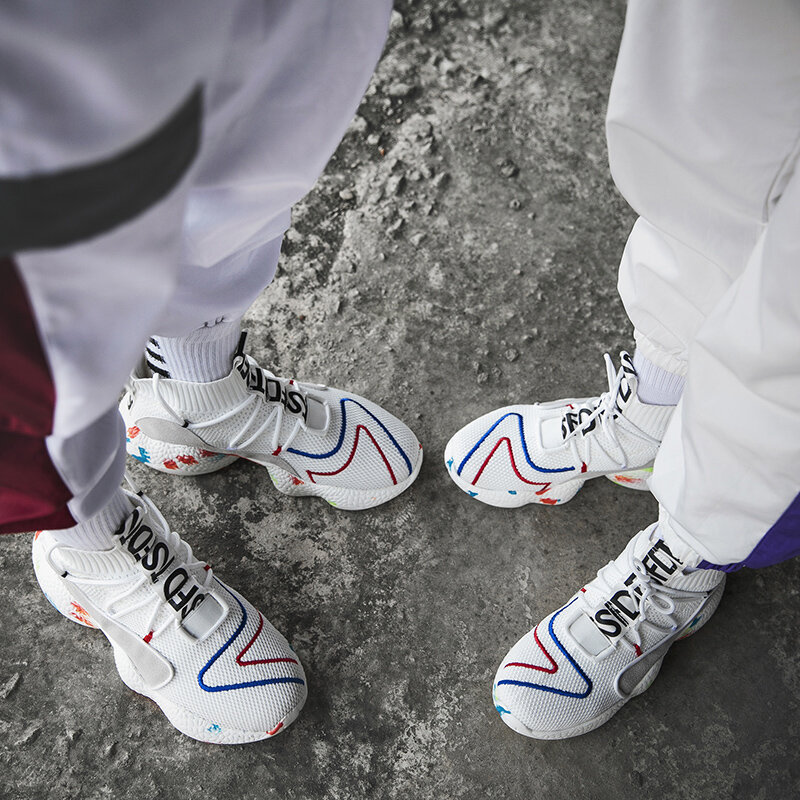 Scarpe da corsa Damyuan scarpe da coppia Casual leggere traspiranti comode suola elasticizzata antiscivolo Sneakers da uomo stringate