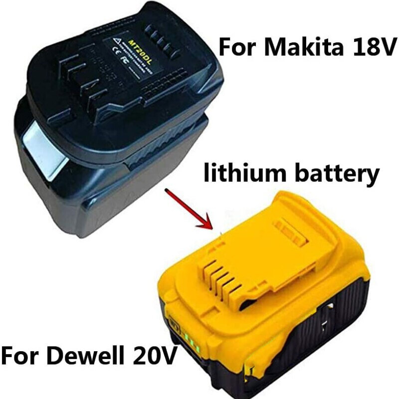 Power Tool Adapter BS18MT Conversor para Bosch, 18V Bateria Li-ion, Makita, Milwaukee, Dewalt, Ryobi, Metabo, Worx, Devon Ferramenta