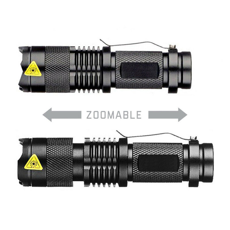 1pc Mini Small Torch Handheld Powerful LED Tacticals Pocket Waterproof Flashlight Outdoor Travel Camping Hiking Lights