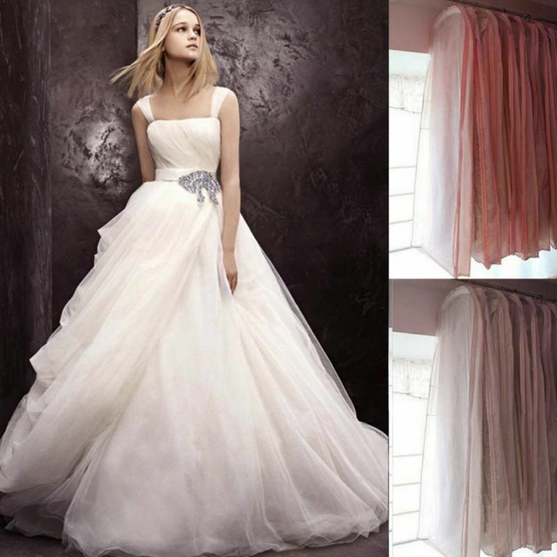 150cm duża włóknina suknia ślubna suknia wieczorowa osłona pyłoszczelna dla nowożeńców