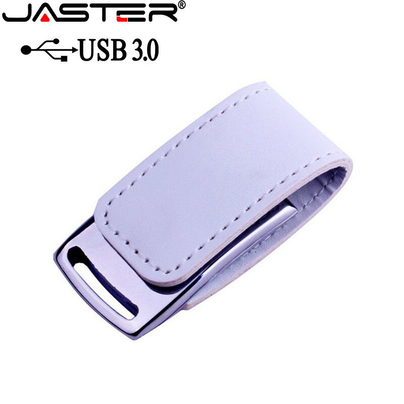 JASTER-USB 3.0 플래시 드라이브 가죽 새로운 귀여운 도매 4GB 8GB 펜 드라이브 16GB 32GB 64GB, 무료 사용자 정의 로고 메모리 스틱 U 디스크