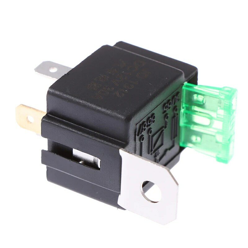 12V 30A Car Auto Automotive Heavy Duty Relay 4Pin Fuse Fused On/Off SPST