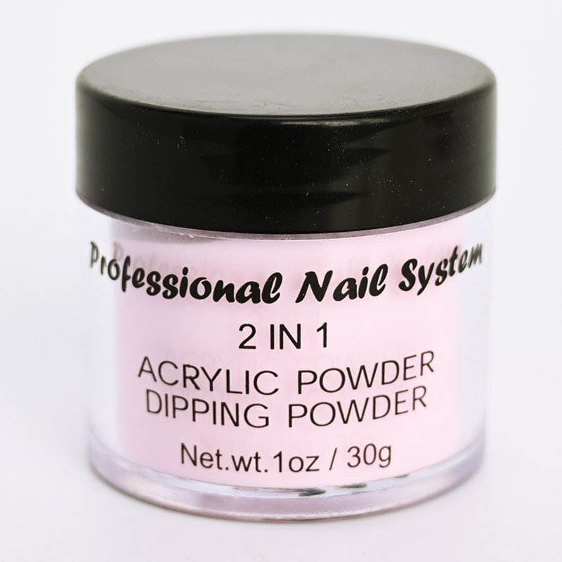 1 Bottle 3in1 Acrylic Powder Professional Carving Crystal Polymer for Nail Tips Extension Dust For Nails Dipping Powder#FOZ