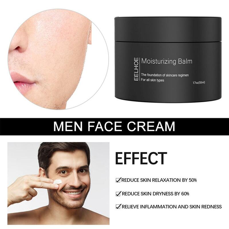 Krim Anti Penuaan wajah pria Y1G6, Pelembab Anti Keriput Anti Penuaan dan keriput kulit wajah 50ml