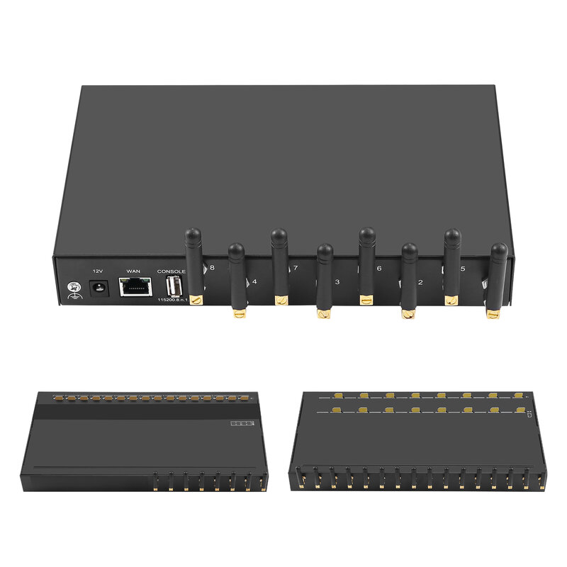2024 best price skyline 2G 8 ports sims slot gsm voip gateway voip sims boxs terminal server