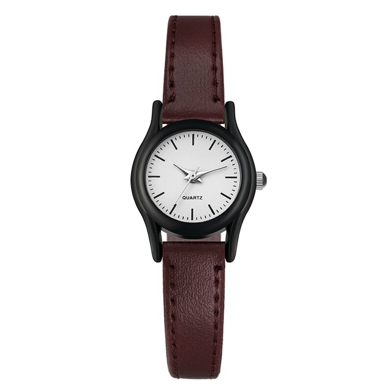 Reloj informal de cuero para Mujer, pulsera de mano con diseño de negocios a la moda, Unisex, #20