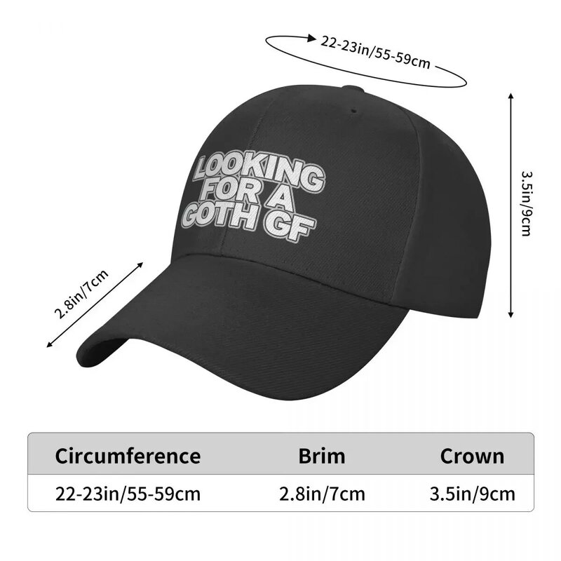 Czapka z daszkiem Goth GF czapka przeciwsłoneczna nowa w kapeluszu ikona ochrony przeciwsłonecznej dla mężczyzn torba na sprzęt do golfa kobiet