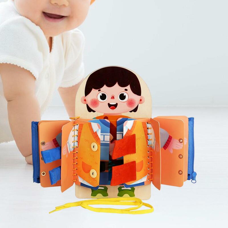 Travel Toy Early Educational Busy Board for Baby Boys Girls Birthday Gift