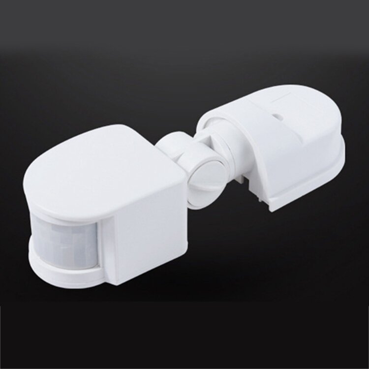 Infrared Motion Sensor AC110V-240V Adjustable Sensor Switch for PIR Body Motion Sensors for Multiple Scenarios (White)
