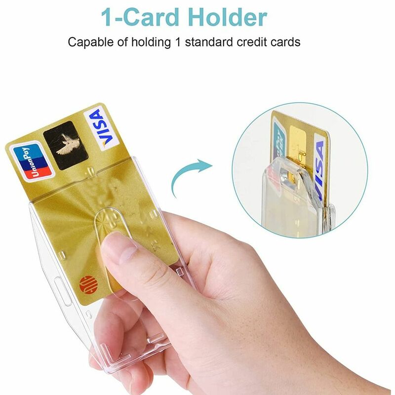 กระเป๋าเก็บบัตรสินเชื่อพลาสติกอะคริลิคแข็งกันฝุ่นสำหรับกระเป๋าเก็บบัตรธุรกิจแบบ