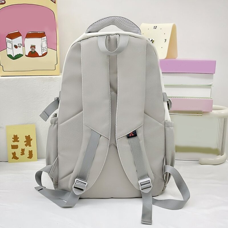 Large Capacity Nylon Backpack School Bag Outdoor Backpack Travel Daypack