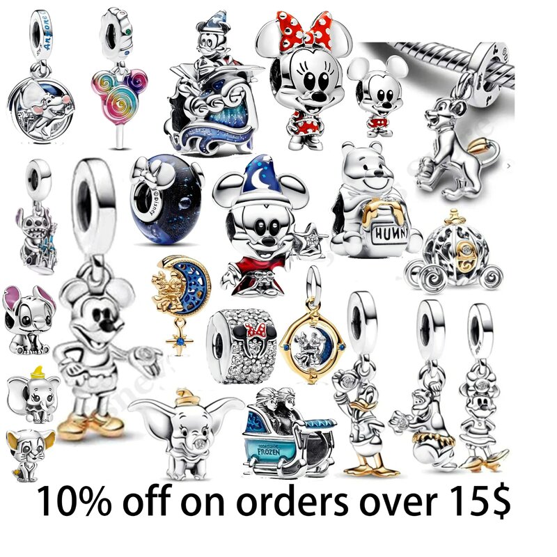 Me Series The Eye Medallion Pendant Charms 925 Silver Fit Pandora Bracelet Necklace DIY Link Earring Styling Two-ring Accessorie