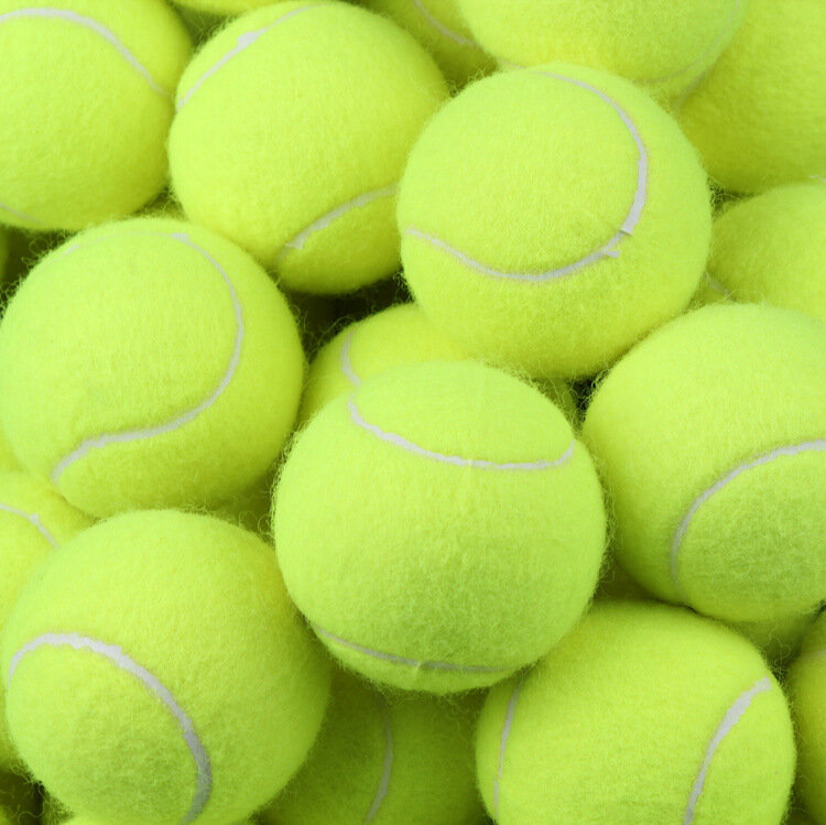 1Pc wysoka elastyczność odporna guma trening tenis profesjonalnego piłka do gry sportowe piłka do masażu tenis 2021 gumy piłka tenisowa