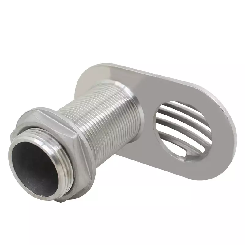 316 Stainless Steel Boat Intake Strainer Marine Water Outlet Hose Pipe Thru-Hull Pump Hose Fitting Intake Straine for Yacht Boat