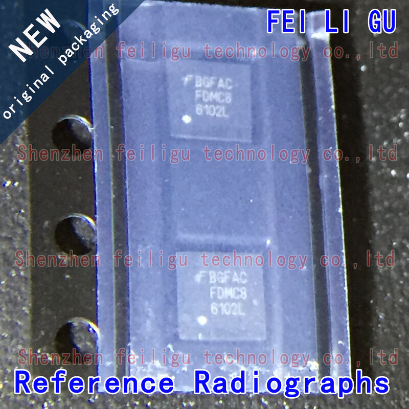FDMC86102L FDMC86102, paquete 100% original, piezas, 100V, 7A, Ta, 18A, Tc, n-channel, MOS FET, 1 ~ 30 MLP-8, nuevo