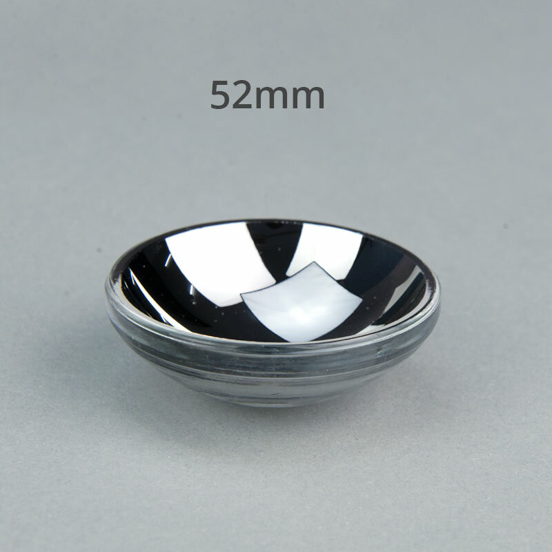 52mm 68mm Glass Parabolic Reflector Concave Reflective Concave Mirror Projector DIY Accessories Universal Projector Reflect Bowl