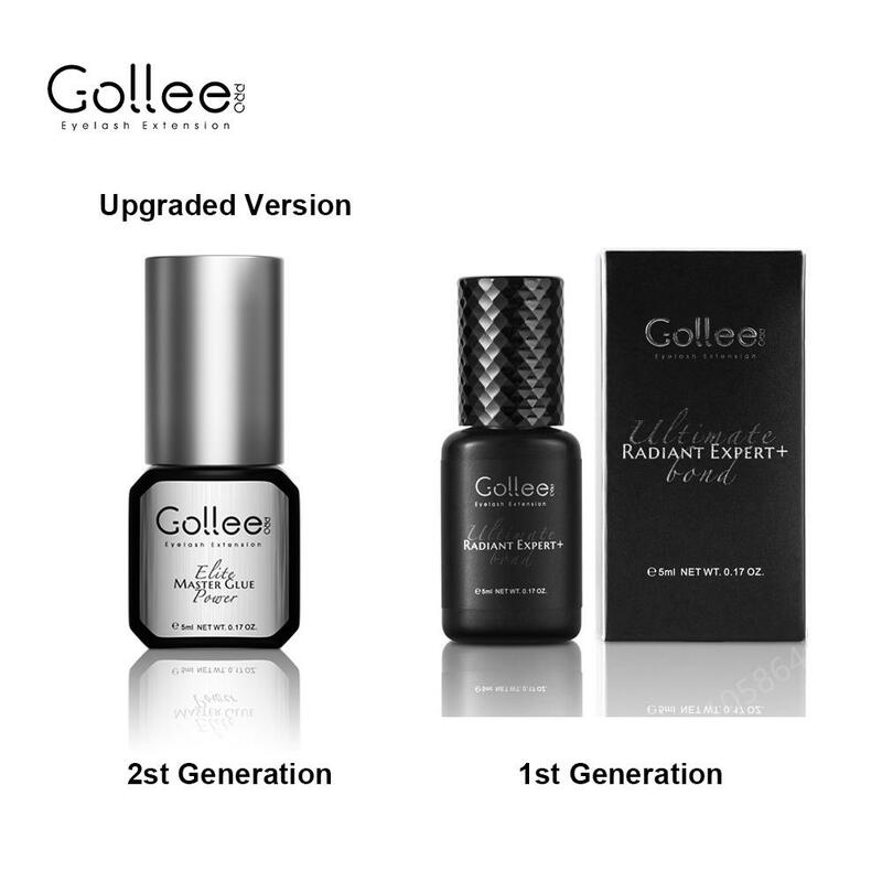 GOLLEE-Colle à séchage rapide 0.5s pour extension de cils, fournitures adhésives pour faux cils, outils de maquillage pour salon