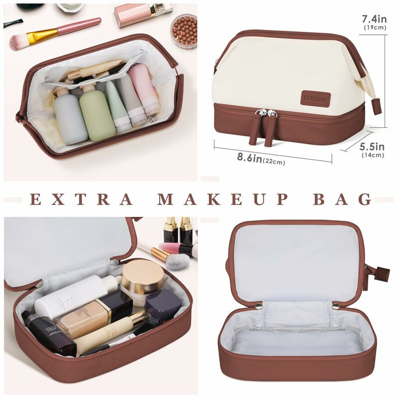 Wochenend-Reisetasche für Frauen für Männer, große Reisetasche aus offenem Segeltuch, Reisetasche für die Nacht mit Kosmetik