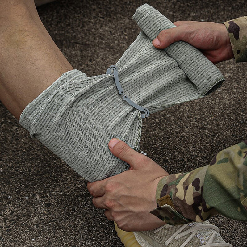 الإنقاذ 4 بوصة ضمادة إسرائيلية تضميد الجروح ضغط الطوارئ لمعركة خلع الملابس الإسعافات الأولية الصدمة العسكرية