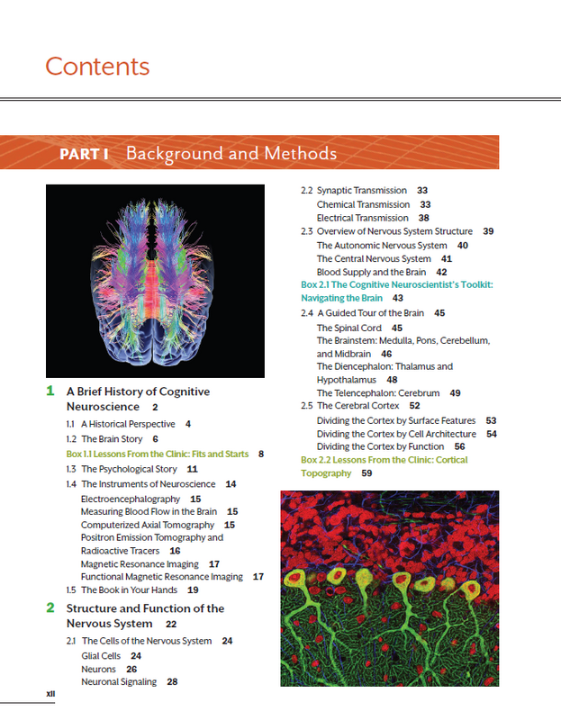 علم الأعصاب بيولوجيا العقل 5th ed علم الإدراك للعقل