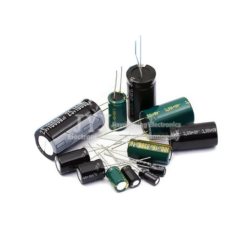 120pcs 1set of 12values X 10pcs=120pcs  0.22UF-470UF Aluminum electrolytic capacitor assortment kit set pack