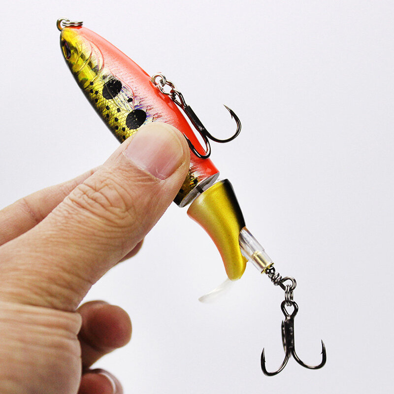 Topline Tackle Whopper Plopper Topwater Fishing Lure 13g15g36g Floating Lure Trolling Crankbait Pike Hard Baits Artificial Baits