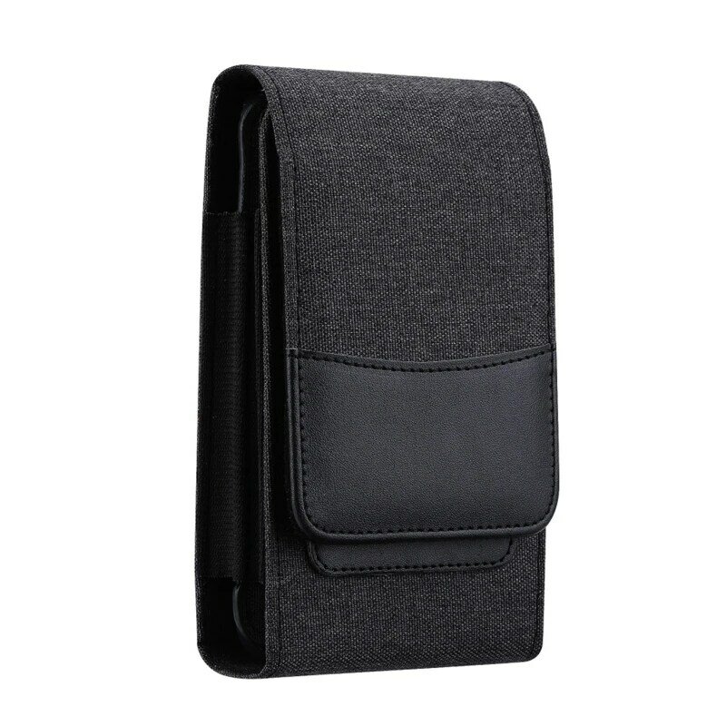 For 13max  Oxford Cloth Pocket Mobile Phone Double Layer Bag E74B