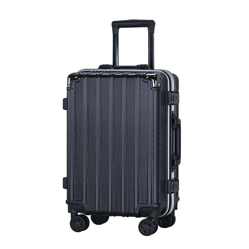 アルミフレーム付きトラベルケース,20インチホイール付きスーツケース,男性用荷物用
