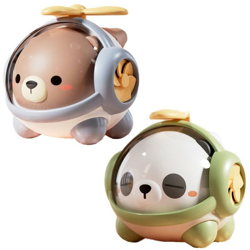Juguetes de avión de Panda eléctrico para bebé, juguete interactivo Musical para caminar, juguetes de animales para aprender a gatear, regalos de Año Nuevo