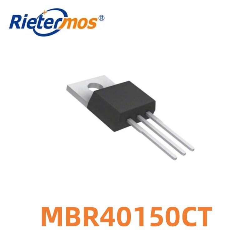 100 buah MBR40150CT MBR40150 TO-220 dioda Schottky 20A150V buatan Tiongkok
