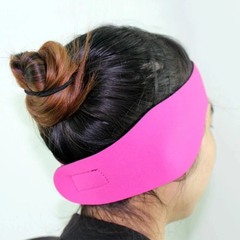 Banda para la oreja de natación de neopreno para adultos y niños, diadema de buceo impermeable, banda para el cabello suave y ajustable, varios colores, nuevo