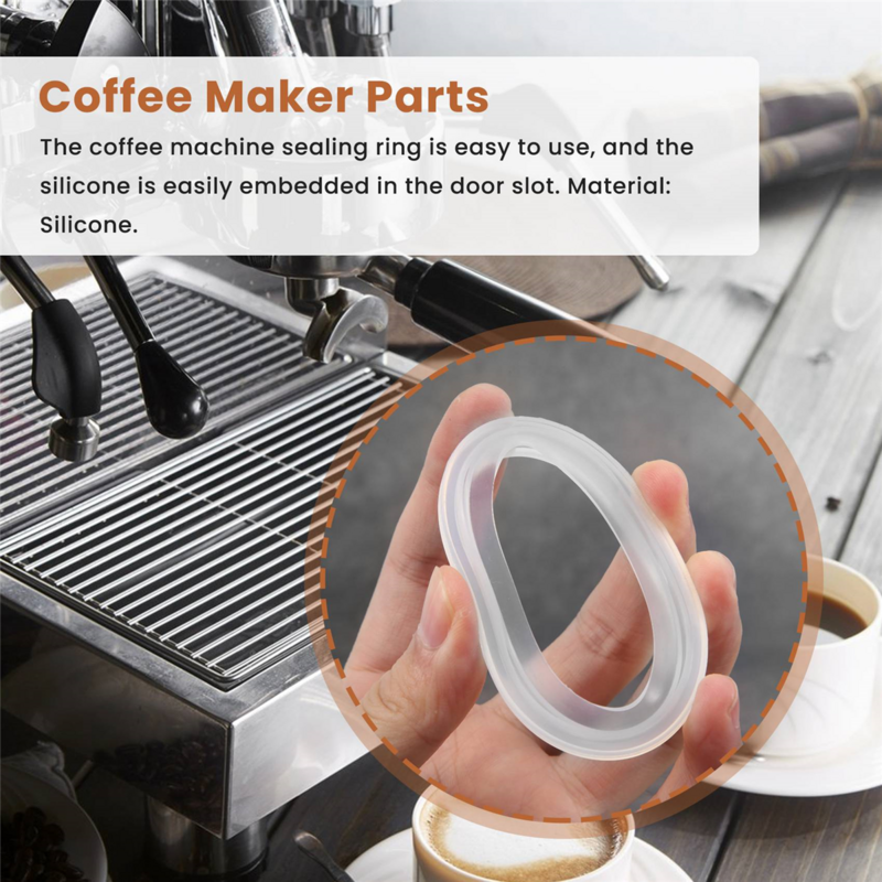 Silikonowy pierścień uszczelniający do uszczelka głowicy Espresso do ekspresu do kawy uniwersalny profesjonalny dodatek do części głowicy zaparzającej Espresso