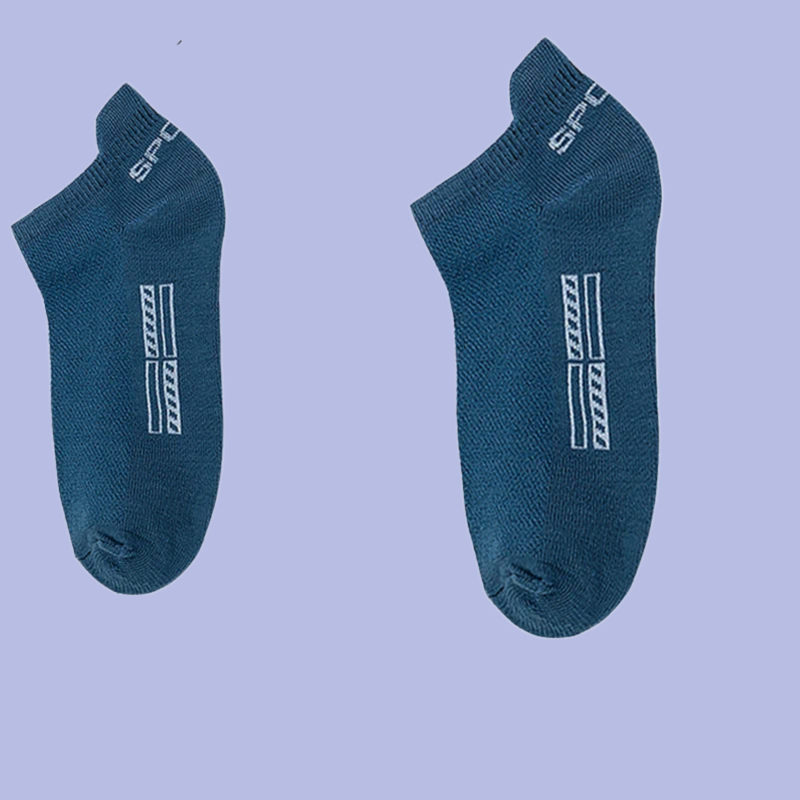 Calcetines deportivos informales de algodón para hombre, medias cortas de alta calidad, transpirables, suaves, hasta el tobillo, 5/10 pares