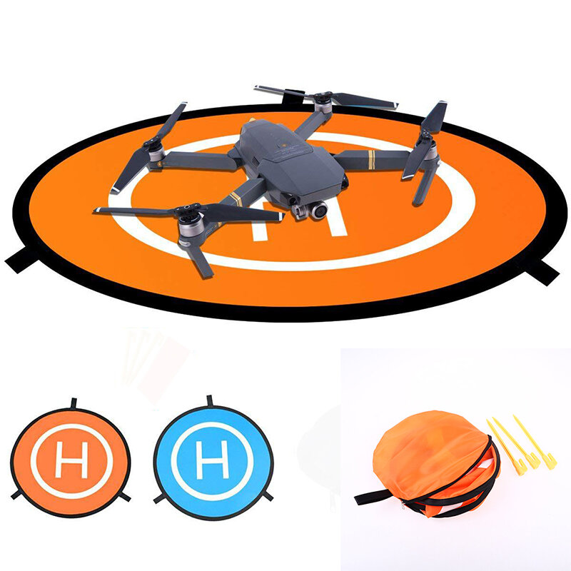 Bantalan Pendaratan 55Cm Drone untuk Quadcopter RC untuk DJI MAVIC 3/ Mini 2 Bantalan Drone untuk FIMI X8 SE Portabel Pelat Pendaratan Tahan Air