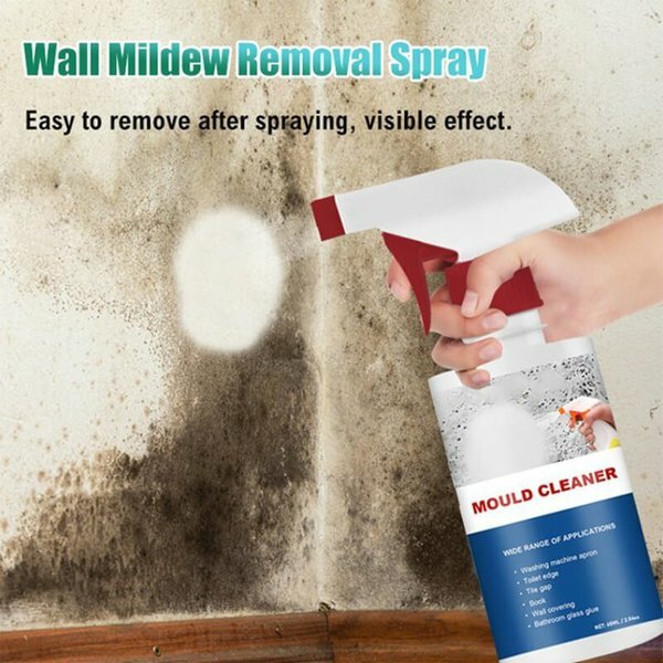 Mildew Household Cleaner Foam, Spray de limpeza de cozinha e banheiro, Máquina de lavar, WC Wall Joint, Removedor Moldy