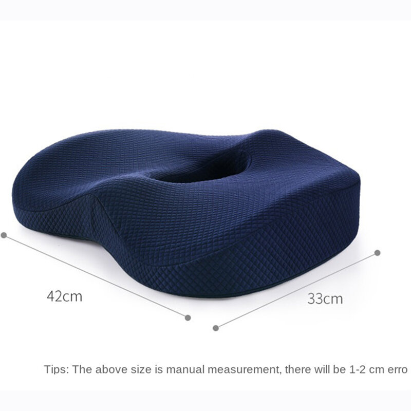 Z pianki Memory hemoroidy poduszka siedziska Hip wsparcie poduszka ortopedyczna Coccyx biuro poduszka na krzesło fotelik samochodowy poduszka do masażu