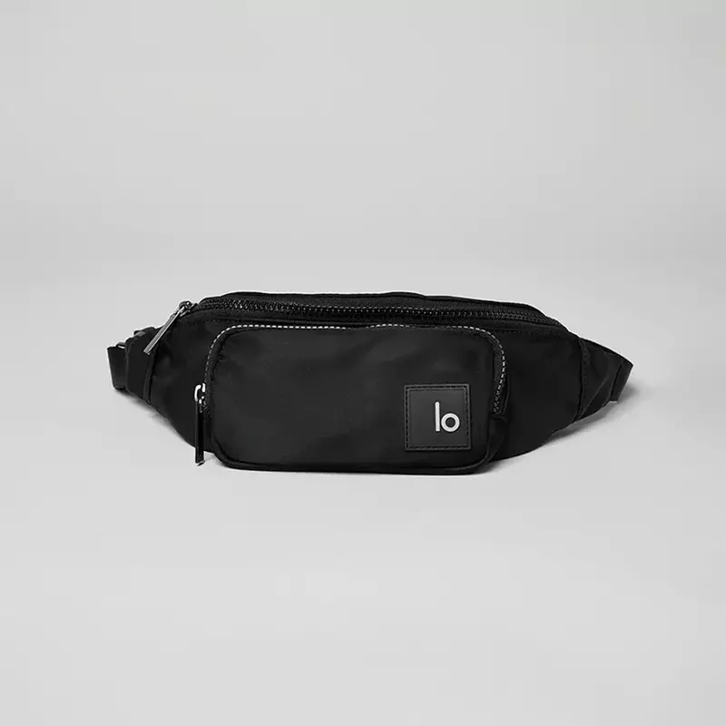 LO-Sac à bandoulière pour femme, sac de poitrine de yoga, sac de taille mobile multifonctionnel, grande capacité, sports de loisirs