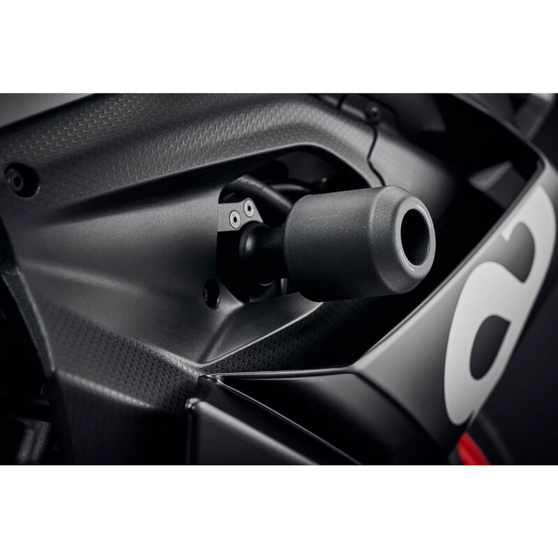 Motocicleta Falling Protection Bater Pad, Aprilia RS 660 2021-2024 EP EVOTECH, Logotipo Frame Slider, Acessórios Modificados