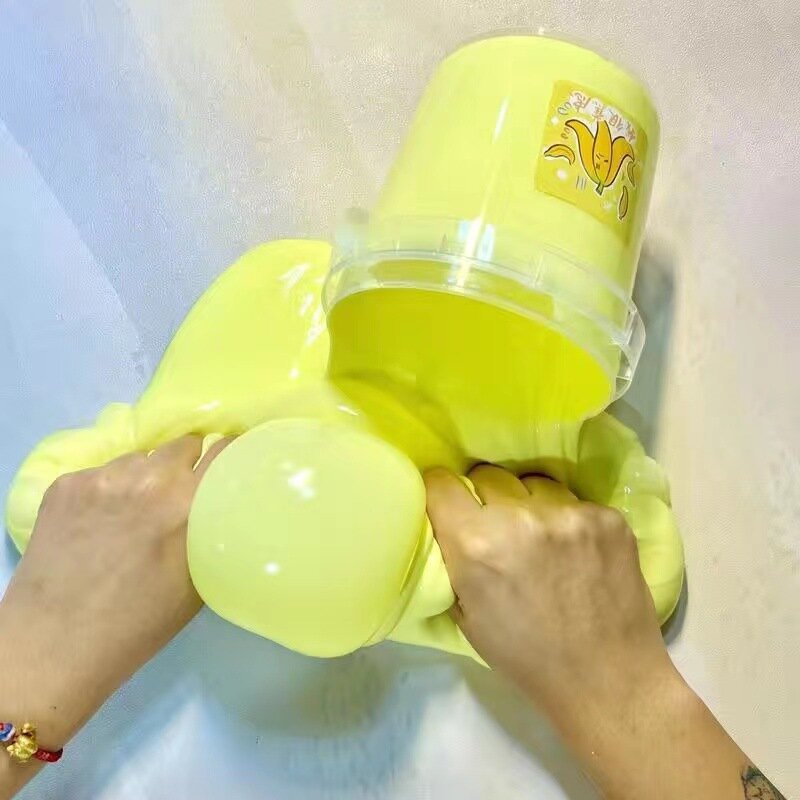 Slime 160ml Fluffy Slime Cake Animal Candy Fruit Butterslime Super Elastic and Nonstick Squeeze Toy Slime Kit Pressure DIY