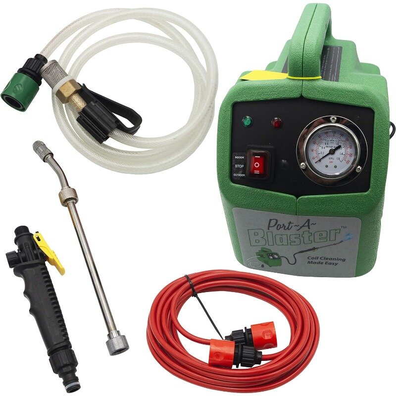 ZPB140 Port A Blaster HVAC Coil Cleaning Portable Pressure Washer 120VAC 80W Green