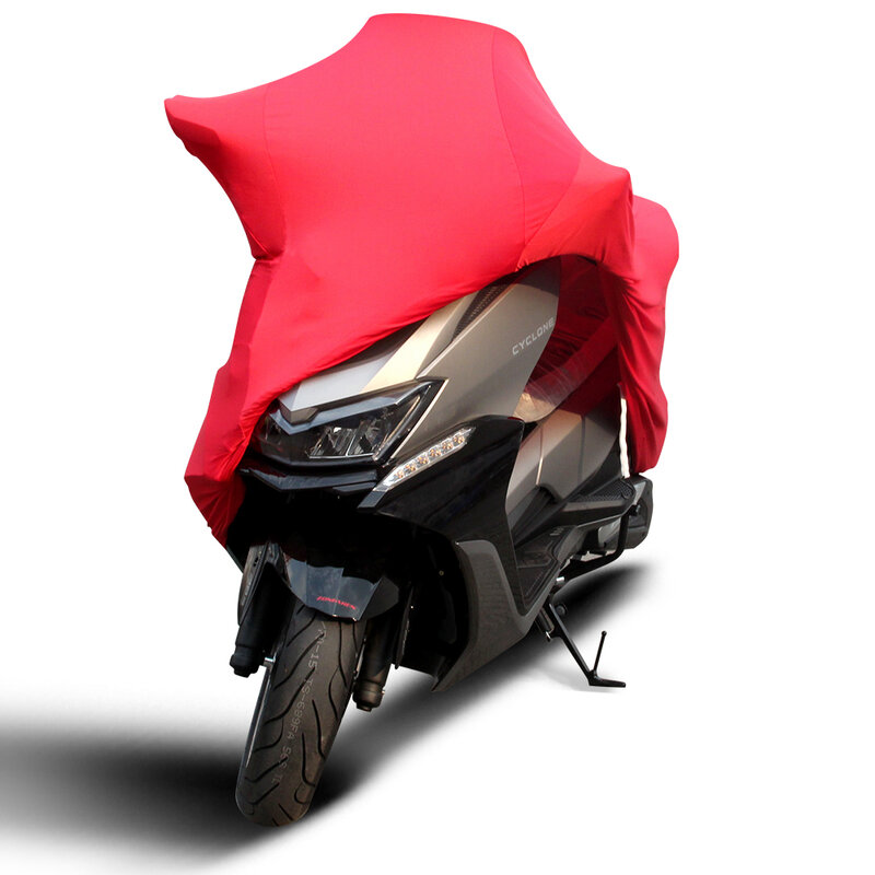 Tampas universais da motocicleta da tela elástica, protetor UV, interno, exterior, bicicleta, motor, "trotinette", dustproof, M-4XL, 2 cores