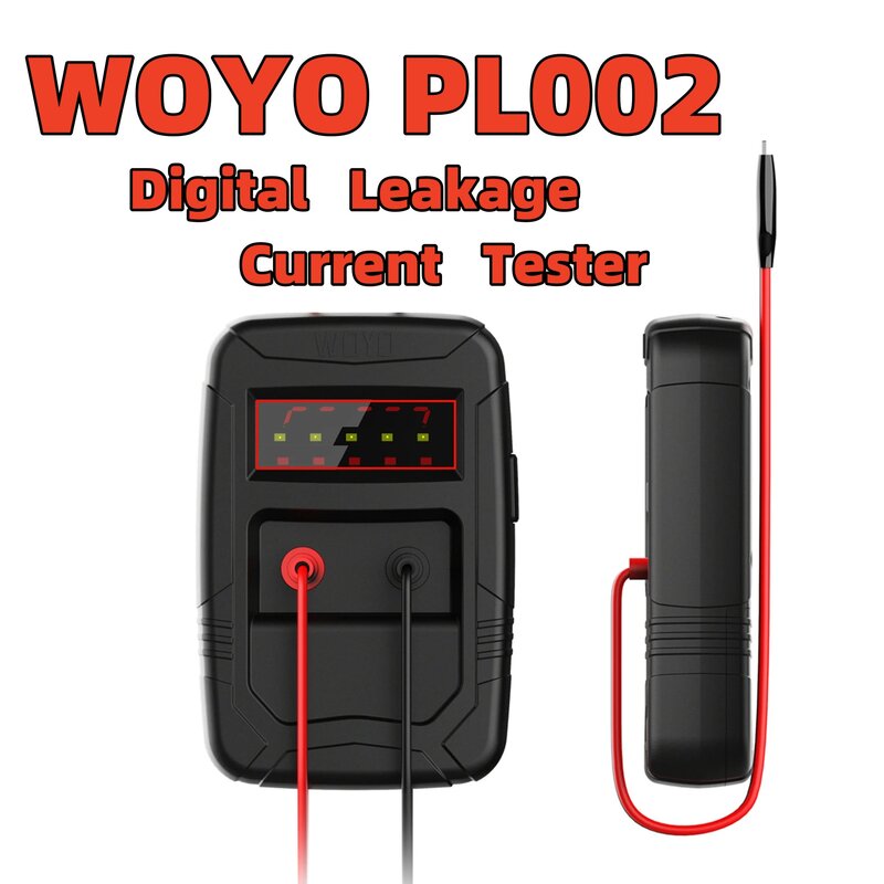 WOYOPL002 Digital Vazamento Tester atual, Automotivo Eletrônico Inteligente Reparação Testing Equipamento atual, alta qualidade